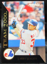1992 Score/Pinnacle Team 2000 Larry Walker Baseball Card #21 of 80
