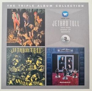Jethro Tull Triple Album Collection 3-CD NEW SEALED This Was/Stand Up/Benefit+ - Picture 1 of 4