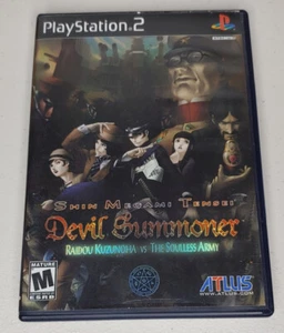 Shin Megami Tensei Devil Summoner: Raidou Kuzunoha vs The Soulless Army PS2 CIB - Imagen 1 de 5