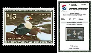 Scott RW58 1991 $15.00 Duck Stamp Mint Graded Superb 98 NH with PSE CERT - Picture 1 of 1