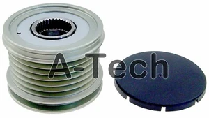NEW 6-GROOVE CLUTCH PULLEY W/CAP FOR Nissan Sentra L4 1.8L 2013-2019 - Picture 1 of 4