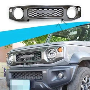 Gray Front Bumper Grille fits for Suzuki Jimny 2Door 4Door 2019-2024 W/Letter - Picture 1 of 7