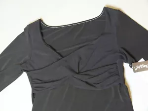So Danca 3/4 Arm Tanz Shirt schwarz Gr. 5 (M) - Bild 1 von 4