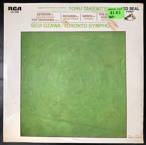 SEALED Toru Takemitsu SEIJI OZAWA Toronto Symphony RCA RED SEAL 1969 Classical - Picture 1 of 5