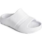 Sperry Womens Float White Slip On Slide Sandals Shoes 5 Medium (B,M) BHFO 7403