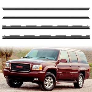 4Pc Inner & Outer Window Sweep Felt Seal Weatherstrip Kit Fit For Chevy Truck US - Picture 1 of 10