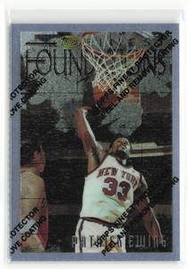 PATRICK EWING 1996-97 Topps Finest Uncommon #254 SILVER New York Knicks HOF