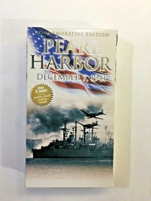Pearl Harbor December 7 1941 Commemorative Edition VHS Video  Factory Sealed  - Image 1 of 2