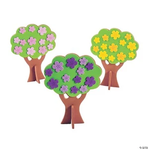 3D Spring Foam Tree - Picture 1 of 1