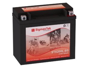 SigmasTek STX20HL-BS SLA Battery Replacement for Polaris RZR 800CC 2008-2014 - Picture 1 of 3