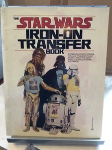 STAR WARS AUFBÜGELN TRANSFERBUCH BALLANTINE 1977 d23 - Bild 1 von 7