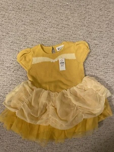 GAP DISNEY PRINCESS BELLE TULLE DRESS ORG. Size 12-18 Months - Picture 1 of 4