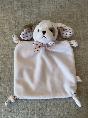 Bearington Bebé Rosa Marrón Cachorro Perro Manta de Seguridad Bebé Lovey 7" Foto 1 de 4