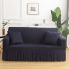 Skirt Shape Sofa Cover for Elastic CouchCover Chaise Longue Slipcovers Protector