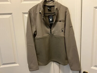 NEW Spyder Men's Constant Half Zip Sweater Fleece Active Jacket Small - Image 1 of 4