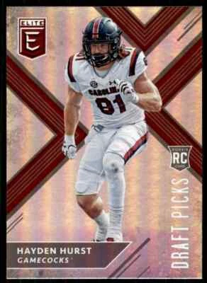 2018 Panini Elite Draft Picks RC Hayden Hurst South Carolina Gamecocks #118 - Image 1 of 2
