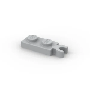 Lego 10x Platte mit Clip 1x2 plate with clip 78256 hellgrau light bluish gray - Picture 1 of 1