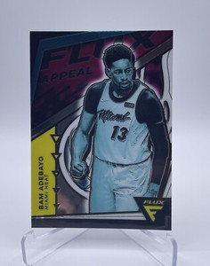 2020-2021 Panini Flux BAM ADEBAYO Flux Appeal Insert #24 Miami Heat