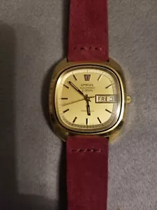 Omega Cronometro Elettronico Vintage 1973 F300Hz Ref.198 Cal.1260 Data Giorno 37mm. - Foto 1 di 15