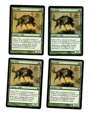 4x Rot Wolf EX Mirrodin Besieged Mtg Magic EDH 4x x4