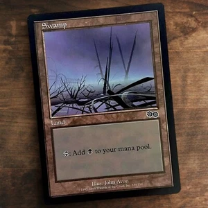 Swamp 339 - Urza’s Saga - Magic The Gathering MTG - Land - LP - Picture 1 of 3