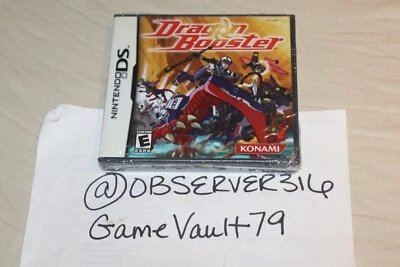 Dragon Booster (Nintendo DS, 2005) NEW SEALED *READ DESCRIPTION* - Image 1 of 4