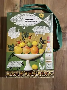 Vintage Hallmark Küche Andenken Akkordeon Datei Ordner Rezept Organizer - Bild 1 von 8