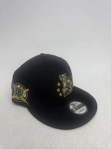 Toppa New Era LA Dodgers '24 Forze Armate Oro Verde Mimetico 59Fifty 5950 aderente - Foto 1 di 9