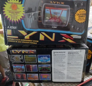 Atari Lynx II Handheld Game System WITH MANUAL in Original Black BOX, PAG-4101 - Picture 1 of 21