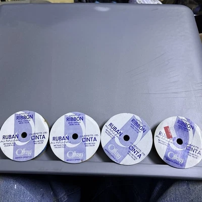 4full 6 Yard Rolls 3/16 Ribbon - Image 1 of 4