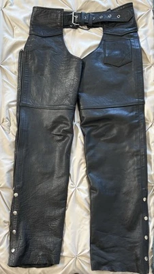 men’s  leather chaps large - Image 1 of 4