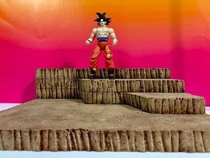 Figura de acción fotografía Desert Tan Rock Stair Riser Diorama Base Detolf - Imagen 1 de 3