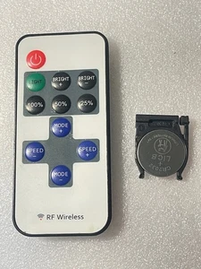 5V-12V Auto LED RF Einfarbig 11 Tasten Mini Wireless LED Controller mit Batterie V5 - Bild 1 von 4
