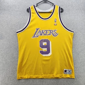 Vintage Los Angeles Lakers Jersey Mens XL NBA Basketball Van Exel Champion 90s - Picture 1 of 16