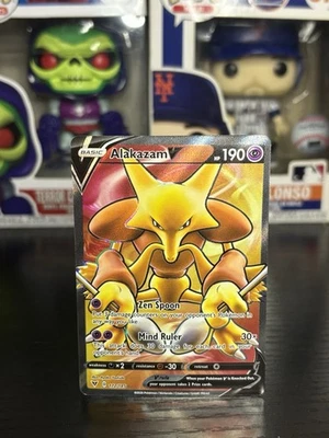 Alakazam V #172/185 - Vivid Voltage - Full Art Ultra Rare Holo Pokemon Card - Image 1 of 4
