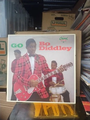 BO DIDDLEY - Go Bo Diddley LP (позже США пресс на шахматы, ' 80-х переиздание) VG + - Изображение 1 из 4