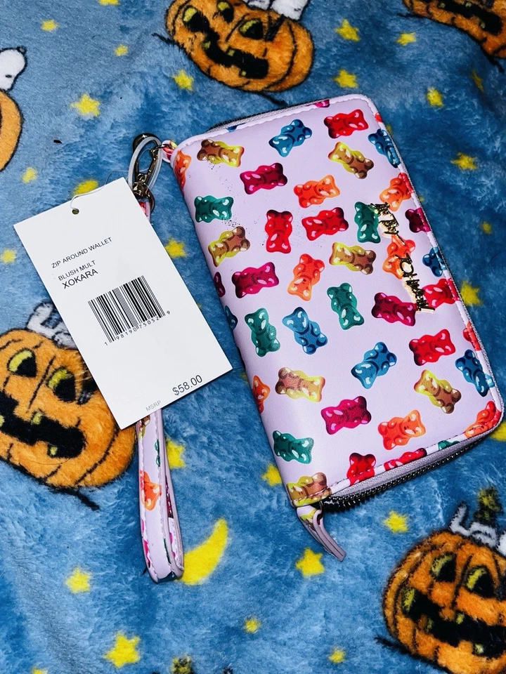 Cartera larga difícil de encontrar Betsy Johnson Gummy Bear NUEVA NUEVA CON ETIQUETAS  Foto 1 de 4
