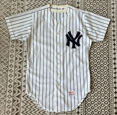 Wilson New York YANKEES baseball Andre Robertson 1984 vintage jersey size 38  - Image 1 of 4