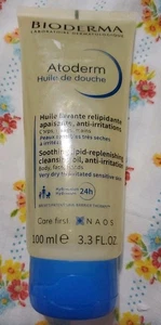 Bioderma Atoderm Olio Detergente Idratante e Nutriente Corpo Viso Lavaggio 3,3 oz - Foto 1 di 3