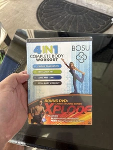4in1 Complete Body Workout BOSU w/bonus DVD Xplode - Cross Training DVD SEALED - Bild 1 von 4
