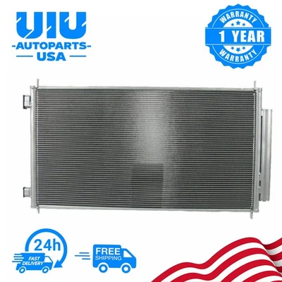 UIU 3599 A/C Air Conditioner Condenser for 2007-2011 Honda CR-V 2.4L L4 - Image 1 of 4