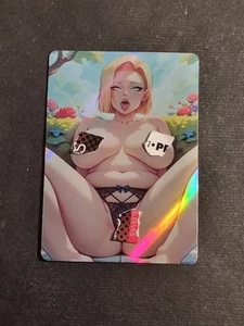 ANDROID 18 - DRAGON BALL Z - BIG BOOBS - SEXY LEGS - BEAUTIFUL GIRL - WAIFU - Imagen 1 de 2