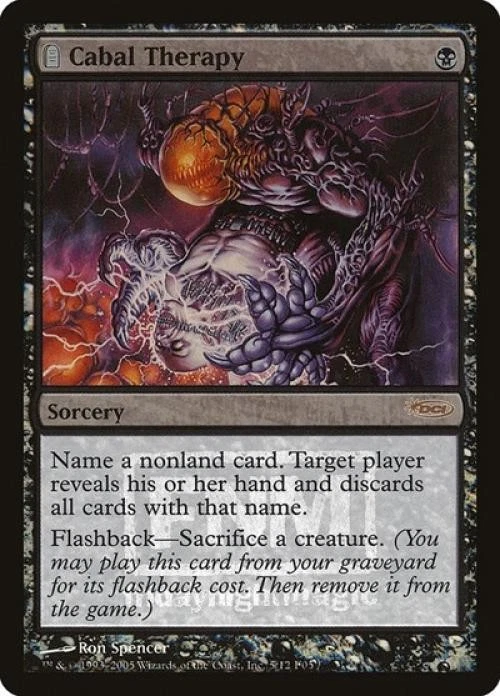 Cabal Therapy -Foil Light Play MTG Promos: FNM - Image 1 of 1