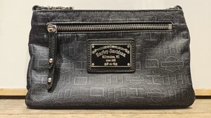 Harley-Davidson HD Nylon Hüfttasche Logo Grau Schwarz Gunmetal Metal Latch Bag Only - Bild 1 von 7