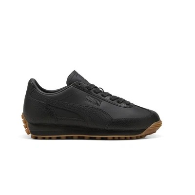 Zapatillas informales negras con cordones de cuero PUMA Easy Rider para jóvenes niños 39971103 Foto 1 de 4