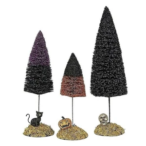 DEPT 56 Halloween Dorf 3er Set Festliche Halloween Sisals 6001756 Kostenloser Versand - Bild 1 von 3