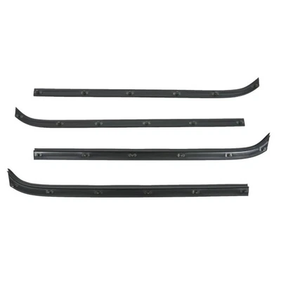 Inner & Outer Belt Door Window Sweep Weatherstrip Rear or Front for F100 F150 - Image 1 of 2