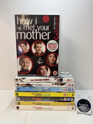 How I Met Your Mother The Complete Series 1-8 DVD Bundle Region 2 UK - Image 1 of 2