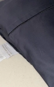 Wamsutta Dream Zone NAVY 100% Pima Cotton Sateen 725TC KING Oversized Flat Sheet - Picture 1 of 16