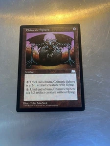 Chimeric Sphere Weatherlight Vintage Magic Cards LP COMBINED SHIPPING - Picture 1 of 2